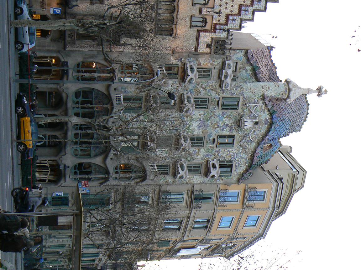 Gaudího dům Casa Batlló